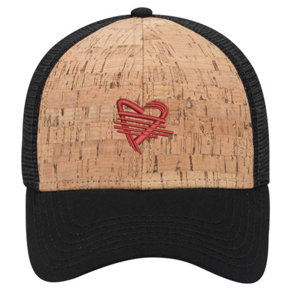 Panel Low Profile Mesh Back Cork Hat Thumbnail