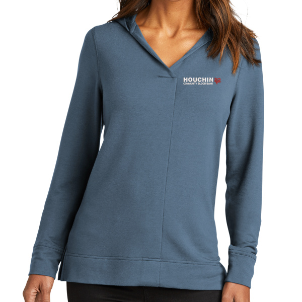   - Ladies Microterry Pullover Hoodie Thumbnail